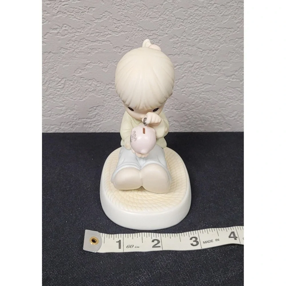 Enesco Precious Moments Figurine You Can Always Count On Me (Sailboat Mark)
